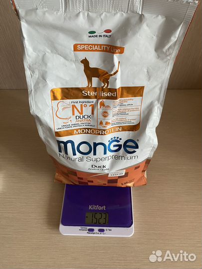 Корм для кошек Monge