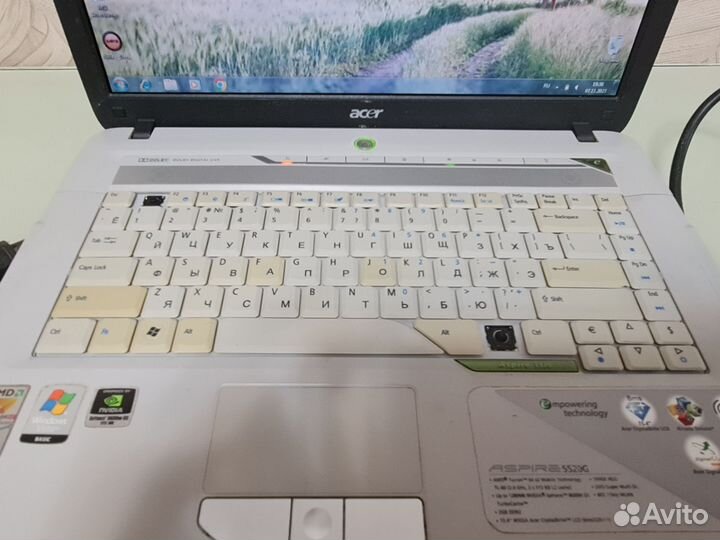 Ноутбук Acer Aspire 5520g c 8600m gs
