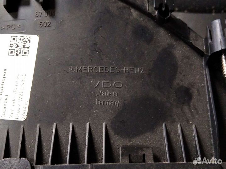 Щиток приборов Mercedes W211 рестайл