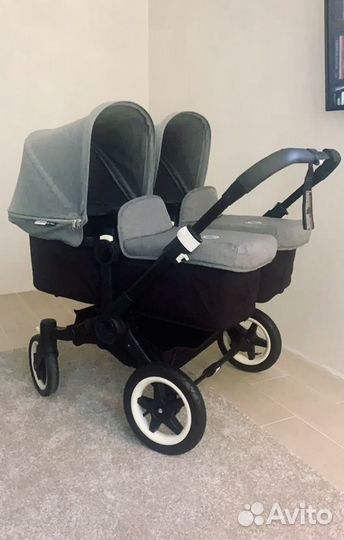 Bugaboo donkey twin коляска для двойни или погодок