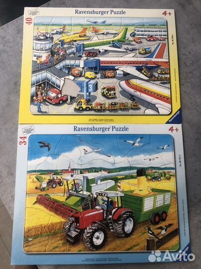 Пазлы, 2 штуки