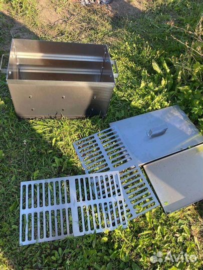 Коптилка для горячего копчения