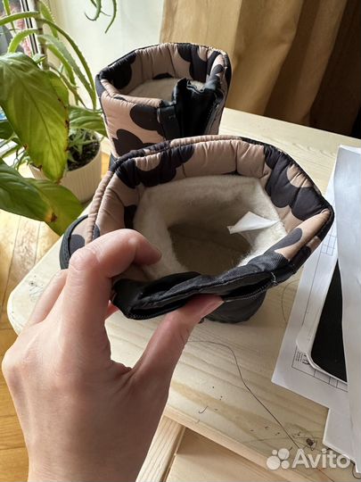 Зимние дутики детские 22 happy baby