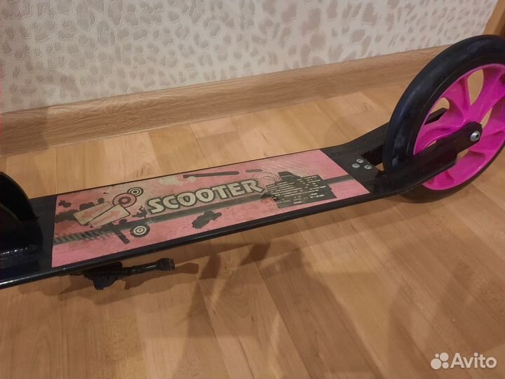 Самокат до 100 кг без крыла-тормоза