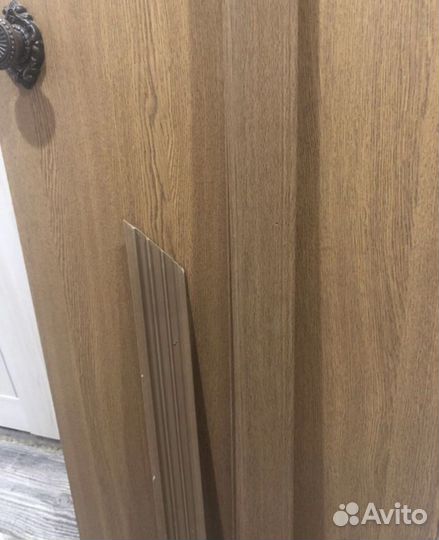 Дверь от застройщика 60 на 190