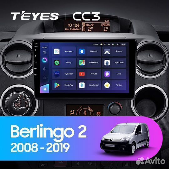 Teyes CC3L 4/32Gb Citroen Berlingo/Partner 2