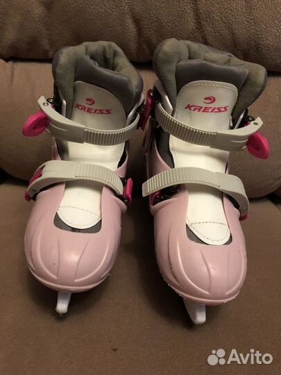 Коньки раздвижные 33-36 размер