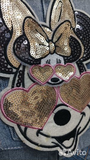 Аппликация с пайетками 