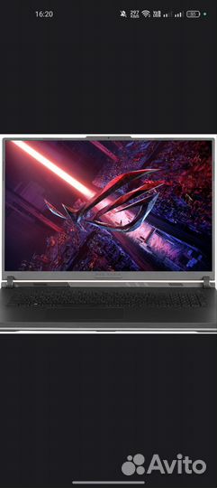 Ноутбук asus rog strix g18 g814jv-N6035