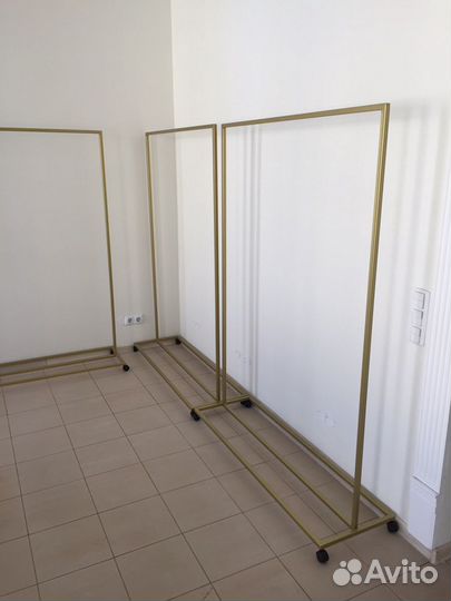 Вешалка напольная, Рейлы в стиле лофт