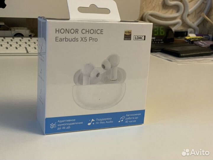 Беспроводные наушники Honor earbuds x5 Pro