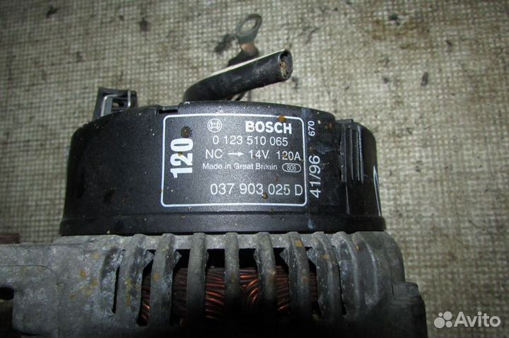 Генератор Audi A3 Golf 4 Бора Octavia 1.6 1.8