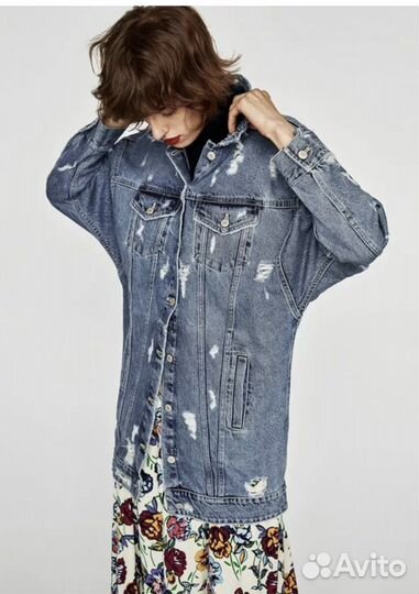 Джинсовка zara