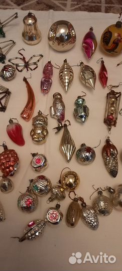 Елочные игрушки СССР