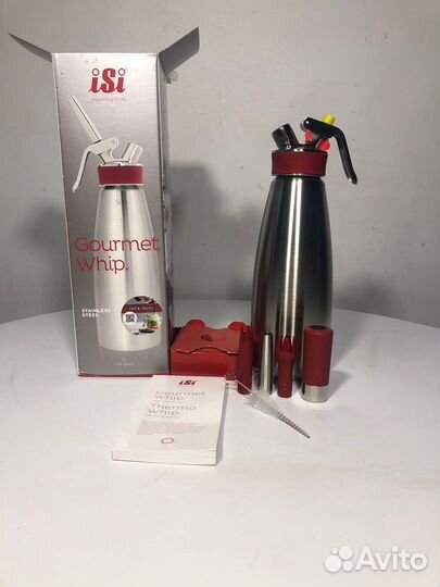 Сифон для сливок (кремер) ISI Gourmet Whip 1л