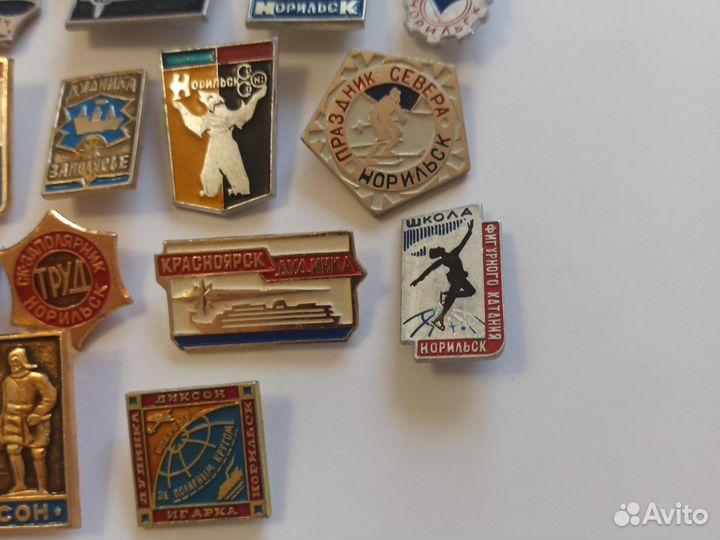 Значки Дудина, Норильск