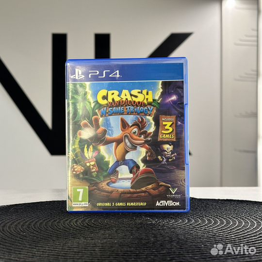 Crash Bandicoot trilogy PS 4