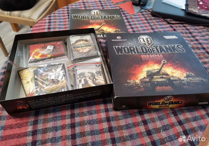 Игра настольная World of tanks