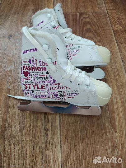 Коньки детские двухполозные