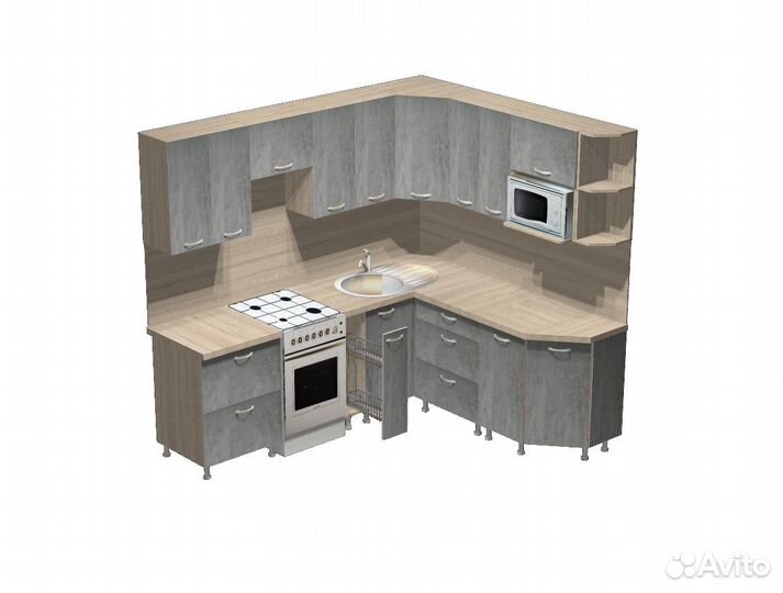 Кухня угловая