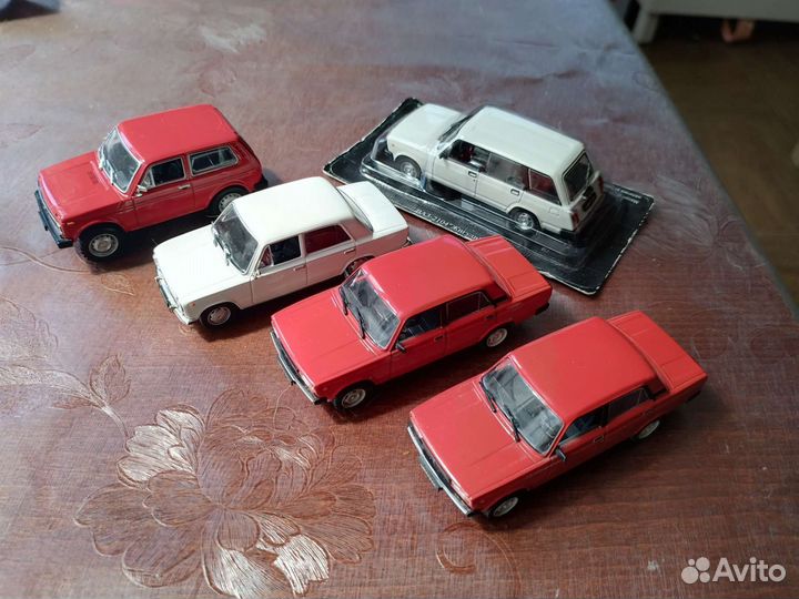 Модели СССР автолегенды ваз жигули