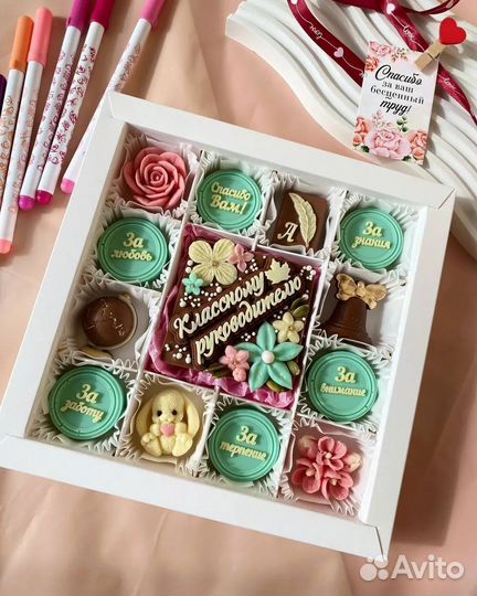 Шоколадные конфеты ручной работы