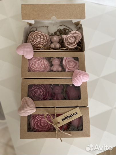 Подарочный набор, мыло ручной работы