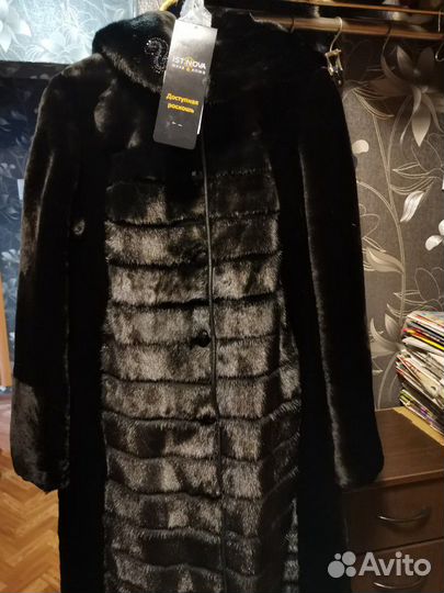 Продам шубу мутон + норка