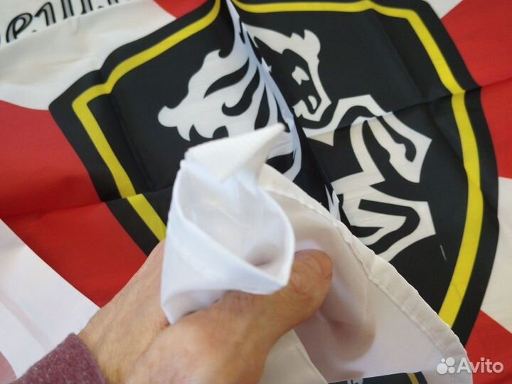 Флаг вв мвд РФ Конь и все шевроны по кругу