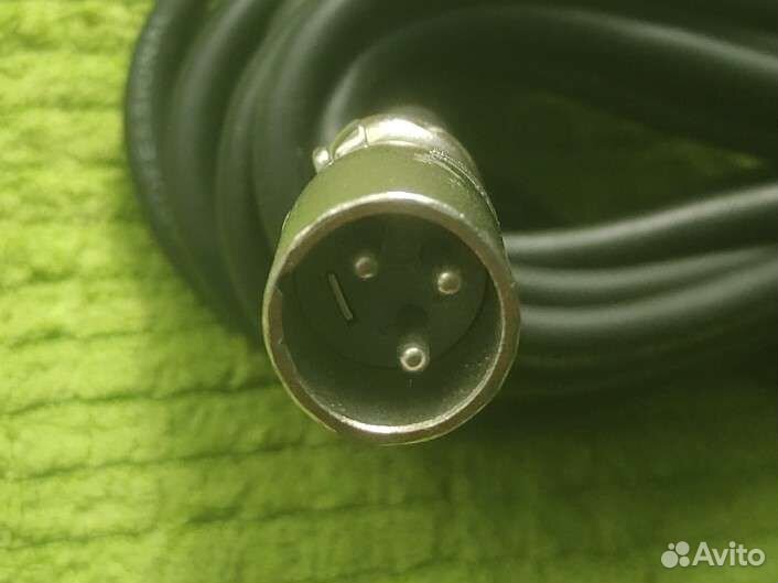 Кабель микрофонный xlr-jack6,3 6 метров