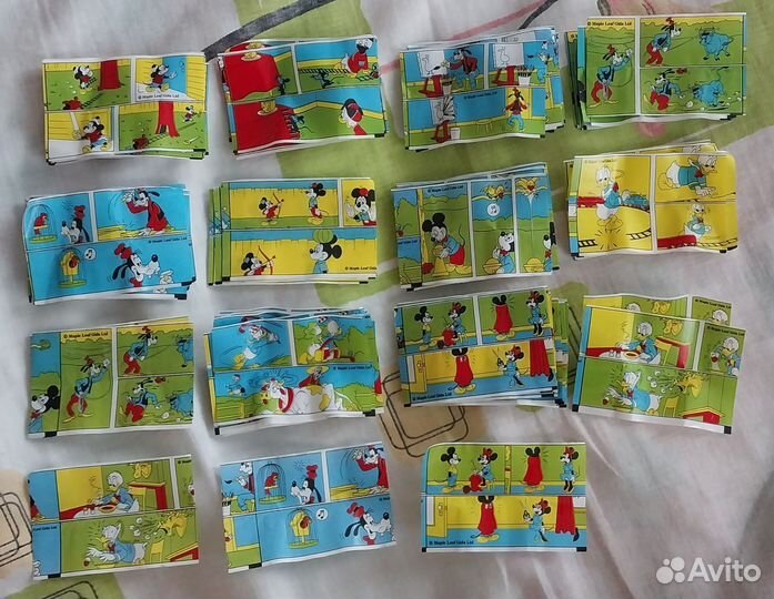 Вкладыши и обёртки Donald