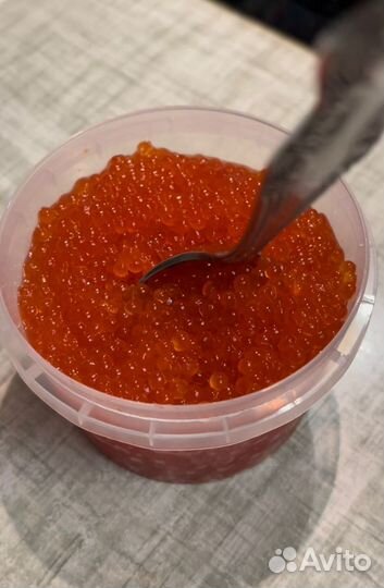 Красная икра форели
