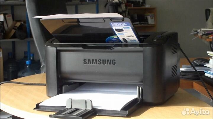 Принтер samsung ML-1865+новый картридж + доставка