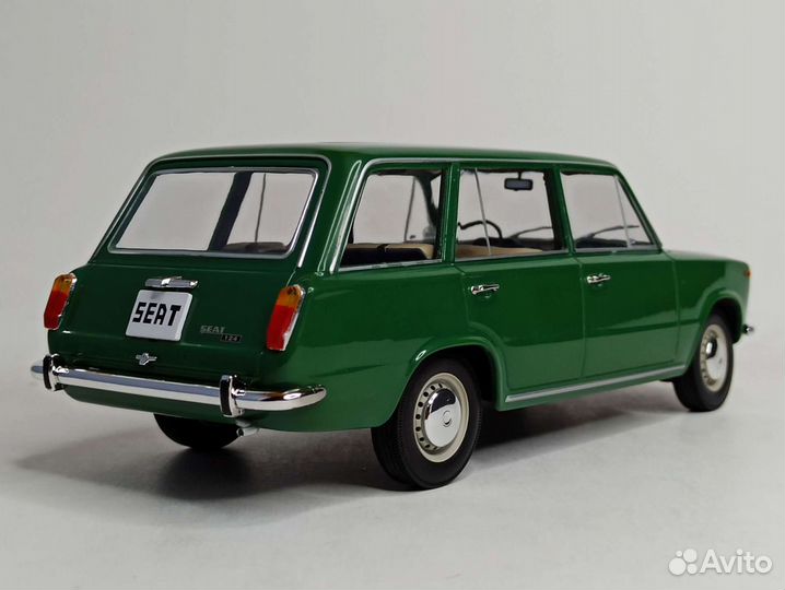 Seat 124 (Ваз 2102) Зеленый 1:18