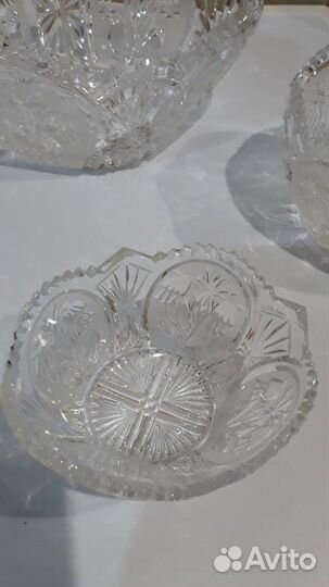 Хрустальная ваза