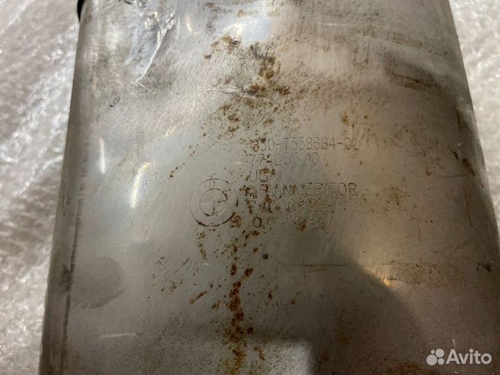 Глушитель Bmw X5 E70 N62B48 2008