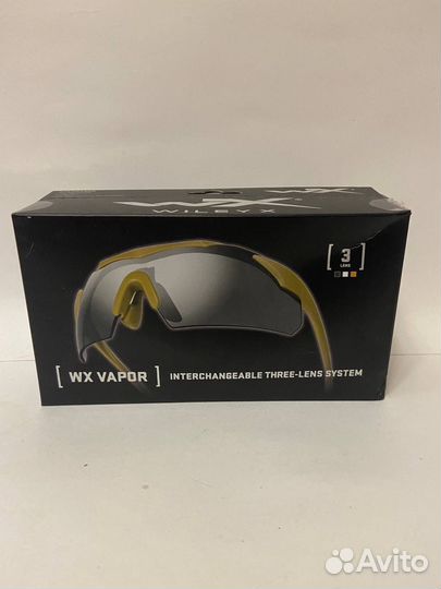 Баллистические очки Wiley X vapor comm 2.5 TAN