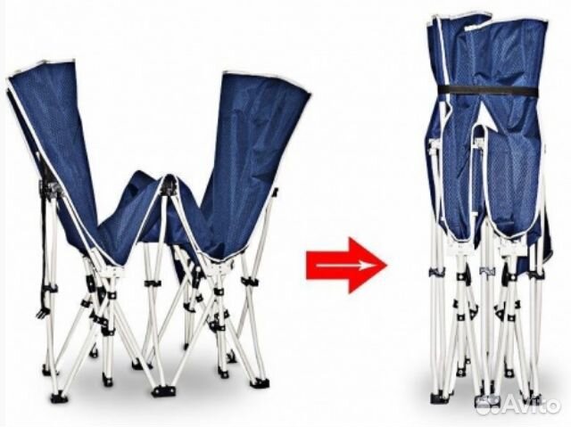 Раскладушка туристическая усиленная