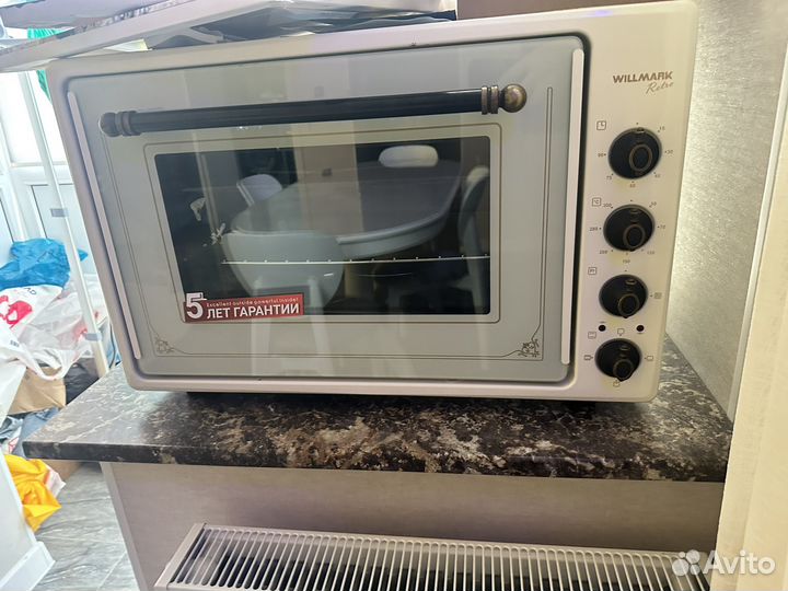 Мини печь духовка бу