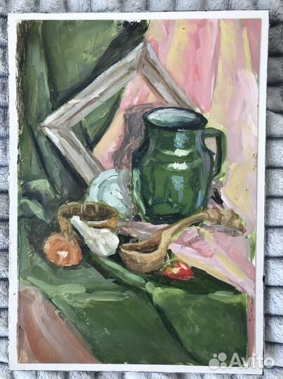 Картины маслом (небольшие этюды, композиции)