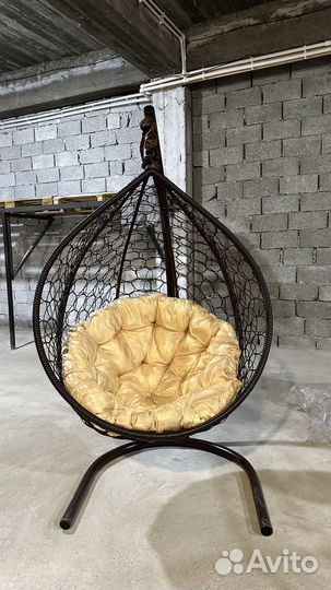 Подвесные качели кокон капля