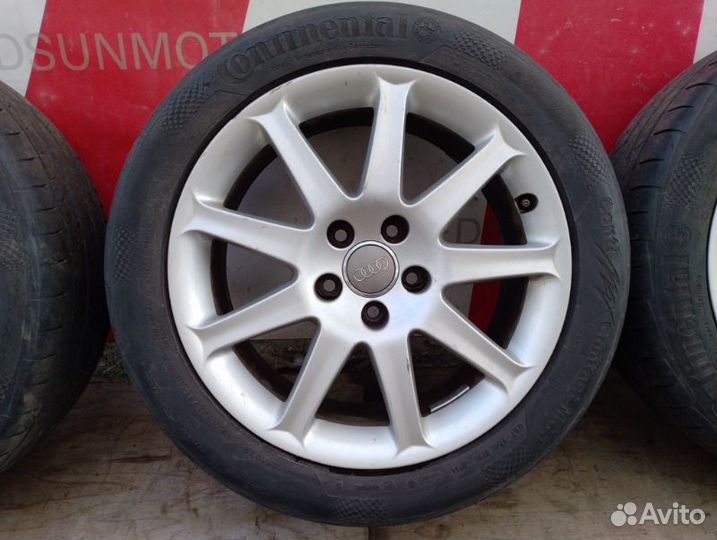 Колеса оригинал Audi 5x112 диски литые R17 225 50