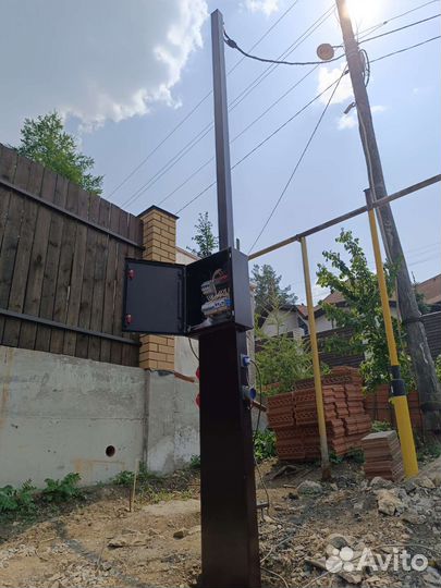 Трубостойки, подключение К сетям 220/380