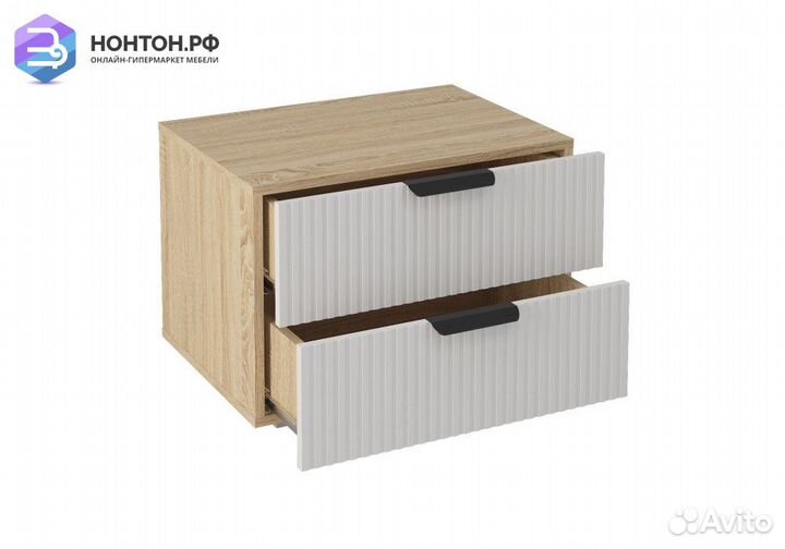 Тумба Норд Line Т2Я-600 дуб сонома / софт даймонд