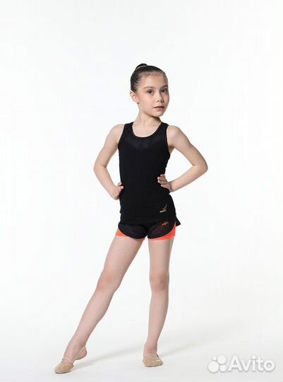 Майка борцовка RG407-107 черный (28)