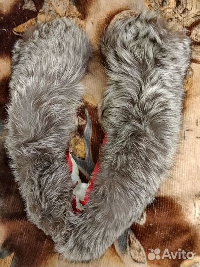 Меховой воротник на капюшон