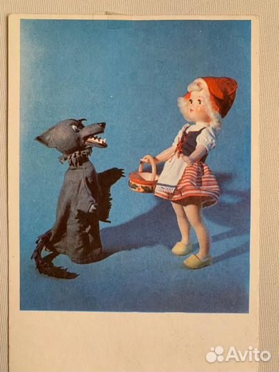 Кукла ссср/ Красная Шапочка/ Ленигрушка