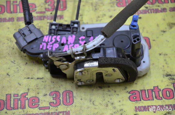 Замок передней левой двери Nissan Almera G15
