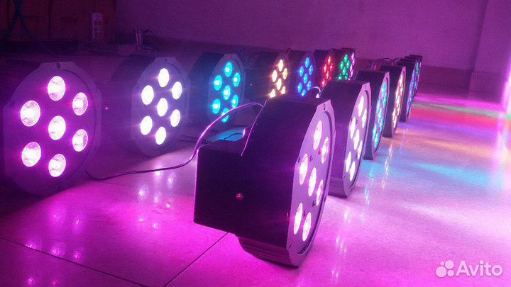 Светодиодный световой прожектор LED PAR DMX512