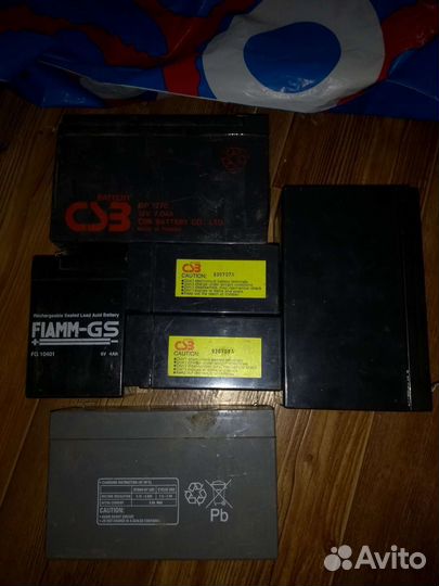 Аккумуляторы набор из 6 шт